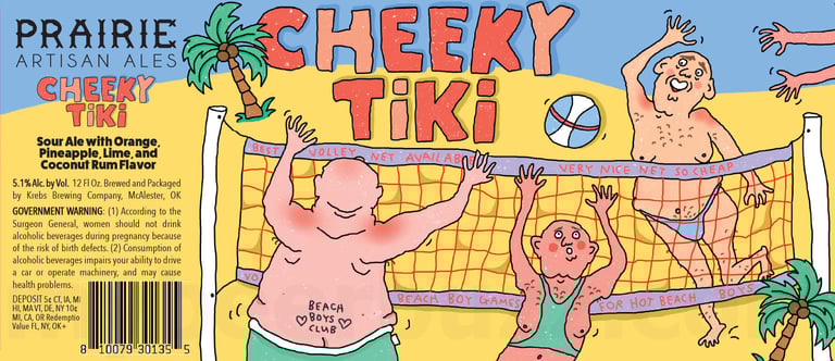 2026 Prairie Artisan Ales Cheeky Tiki 12-oz Cans