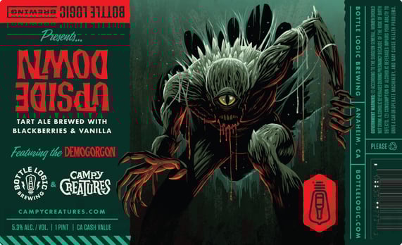 2026 Bottle Logic Brewing Upside Down 16-oz Cans