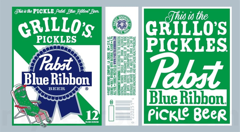 Pabst & Grillo’s Pickles Collaborating On Pabst Blue Ribbon Pickle Beer