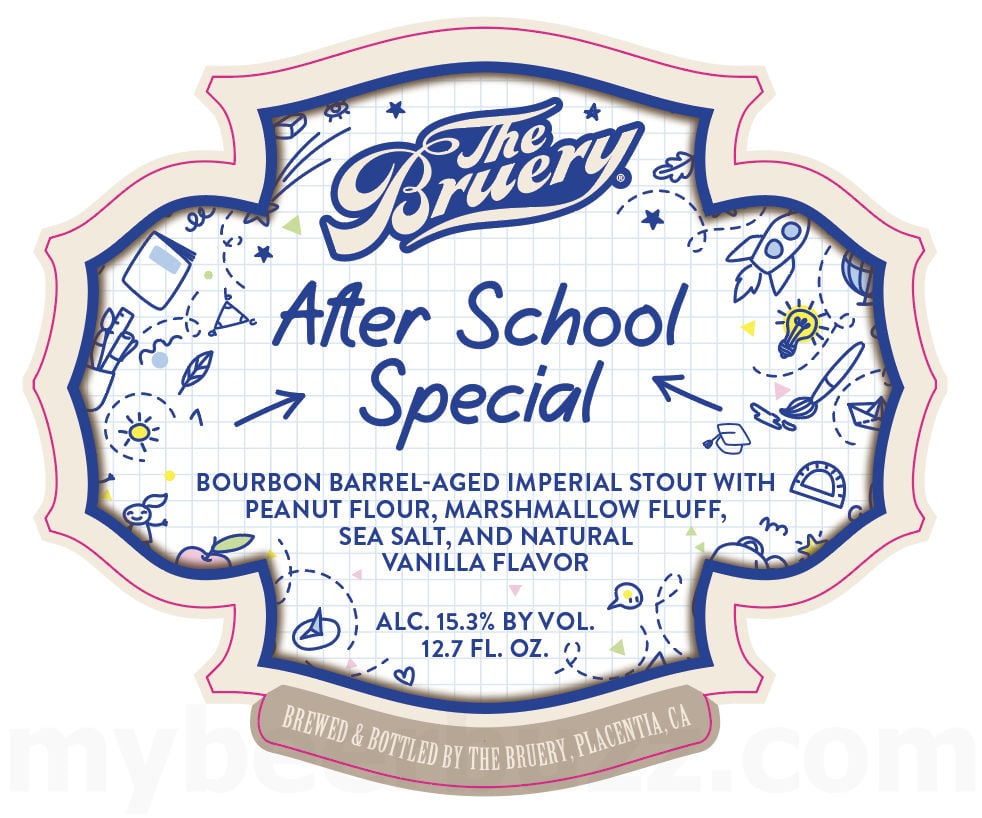 The Bruery Working On After School Special