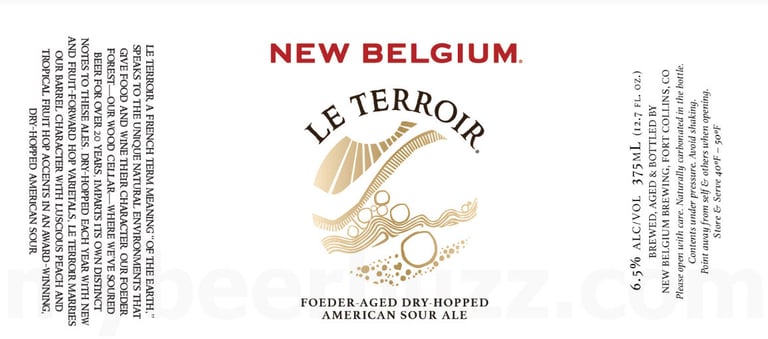 2026 New Belgium Le Terroir 375ml Bottles