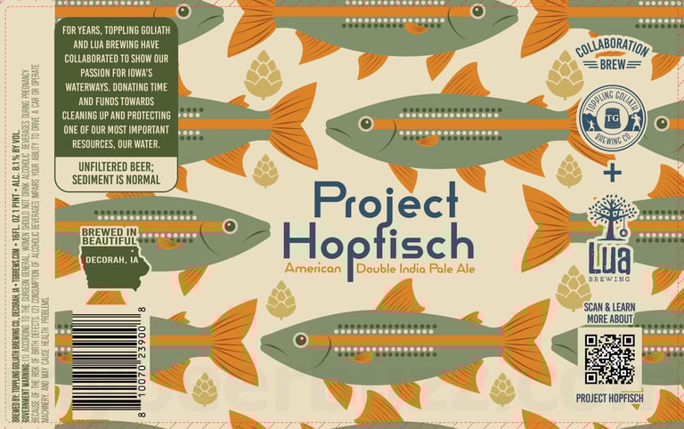 2026 Toppling Goliath Project Hopfisch 16-oz Cans