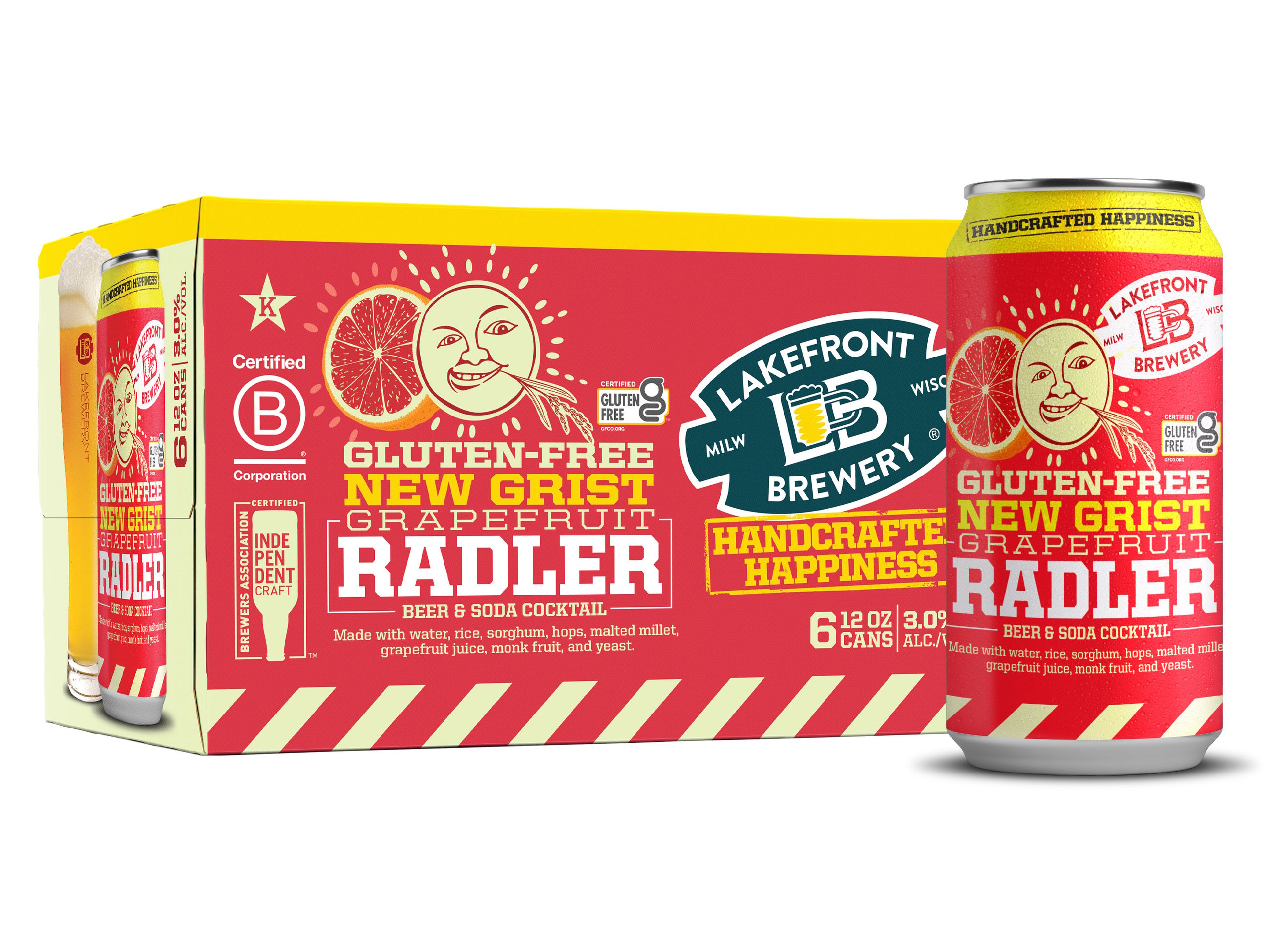 Lakefront Brewery New Grist Radler 12-oz Cans