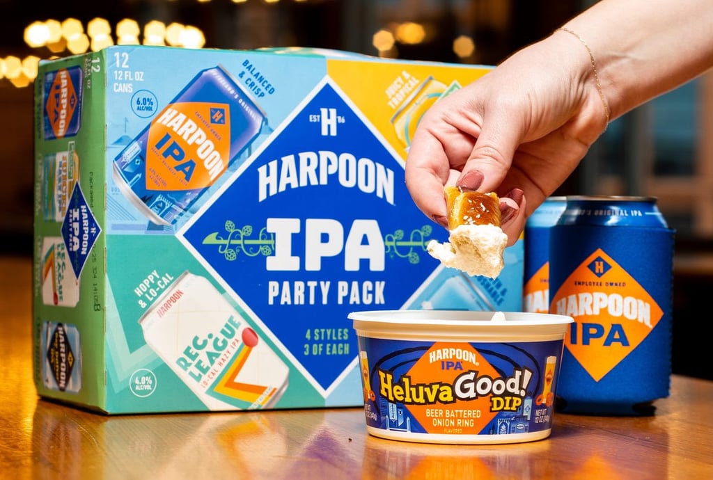 2026 Heluva Good! Harpoon IPA Beer Battered Onion Ring Dip