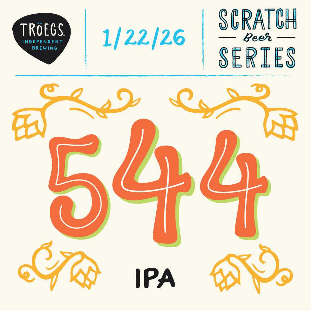2026 Tröegs Scratch # 544 IPA