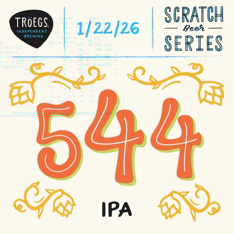 2026 Tröegs Scratch # 544 IPA