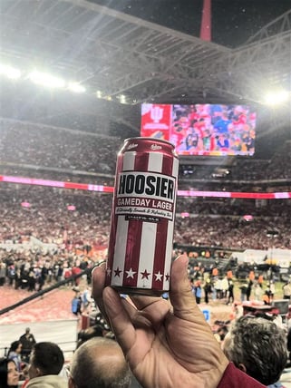 2026 Upland Brewing Hoosier Gameday Lager 16-oz Cans