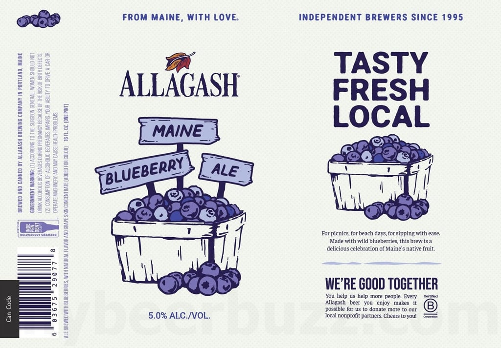 Allagash Adds New Maine Blueberry Ale to Its Lineup