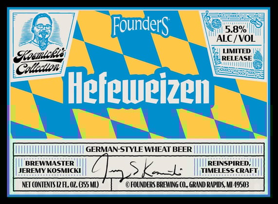 2026 Founders Hefeweizen 12-oz Bottles