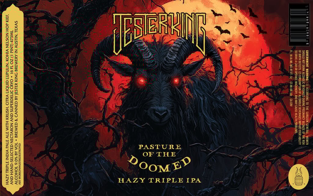 Jester King Reveals Pasture of the Doomed Hazy Triple IPA
