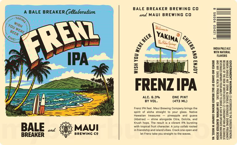 2026 Bale Breaker Frenz IPA 16-oz Cans