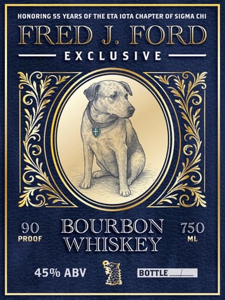 2026 Fred J. Ford Exclusive Bourbon Whiskey 750ml Bottles