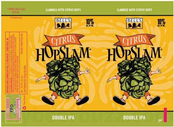 2026 Bell's Brewery Citrus Hopslam 16-oz Cans