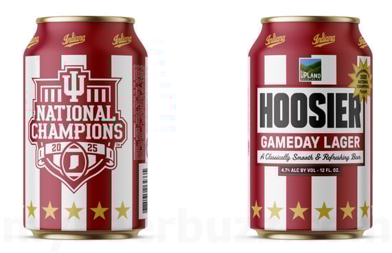 2026 Upland Hoosier Gameday Lager 12-oz Cans