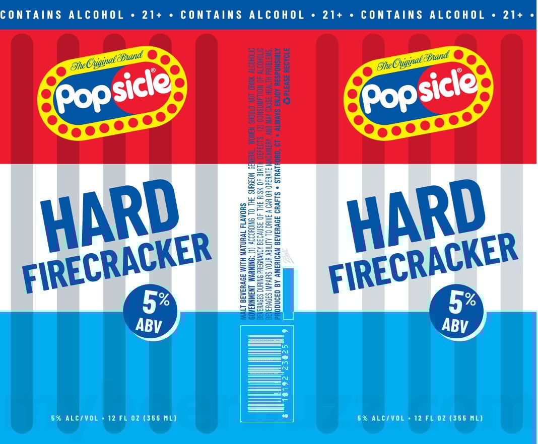 Popsicle Hard Firecracker 12-oz Cans