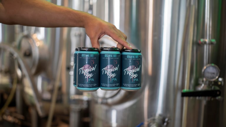 2026 Biscayne Bay Tropical Bay IPA 12-oz Cans