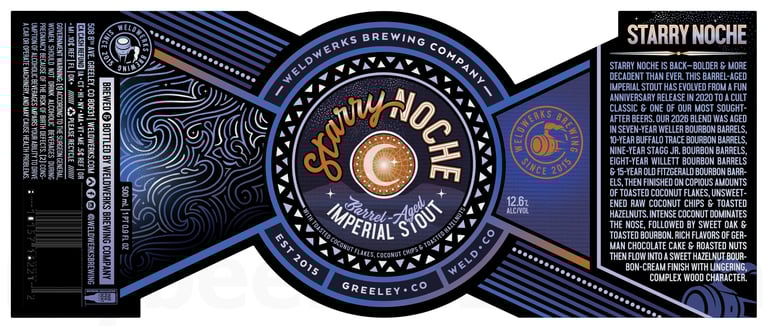 2026 WeldWerks Starrt Noche 16.9-oz Bottles