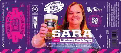 Lakefront Brewery Adding My Turn Series Sara Made A Blueberry Peach Lager