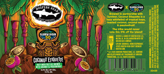 2026 Dogfish Head Coconut Etiquette 12-oz Cans
