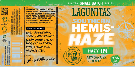 2026 Lagunitas Southern Hemis-Haze 12-oz Cans