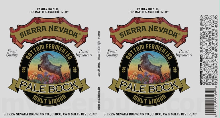 2026 Sierra Nevada Pale Bock 12-oz Cans