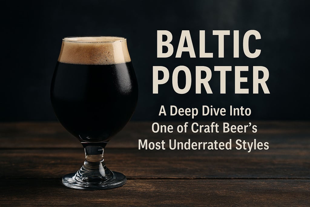 Baltic Porter Day: A Deep Dive Into One of Craft Beer’s Most Underrated Styles