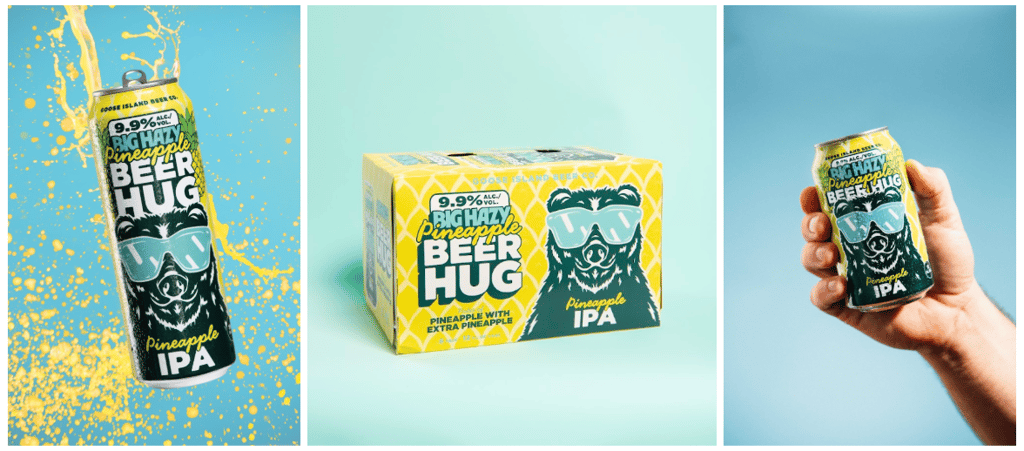 Goose Island Introduces Big Hazy Pineapple Beer Hug