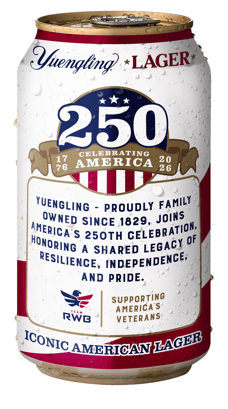 Yuengling Honors America’s 250th with Limited-Edition Lager Cans and Packs