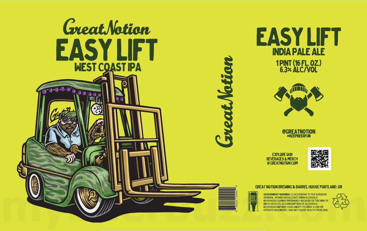 2026 Great Notion Easy Lift 16-oz Cans