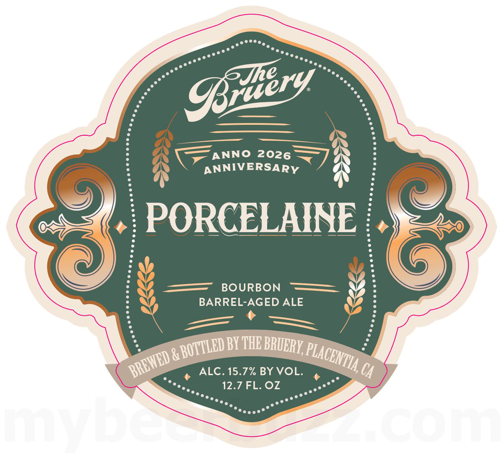 The Bruery Announces Three New 2026 Barrel‑Aged Releases: Porcelaine, The Fourth Bell & Icing On Top