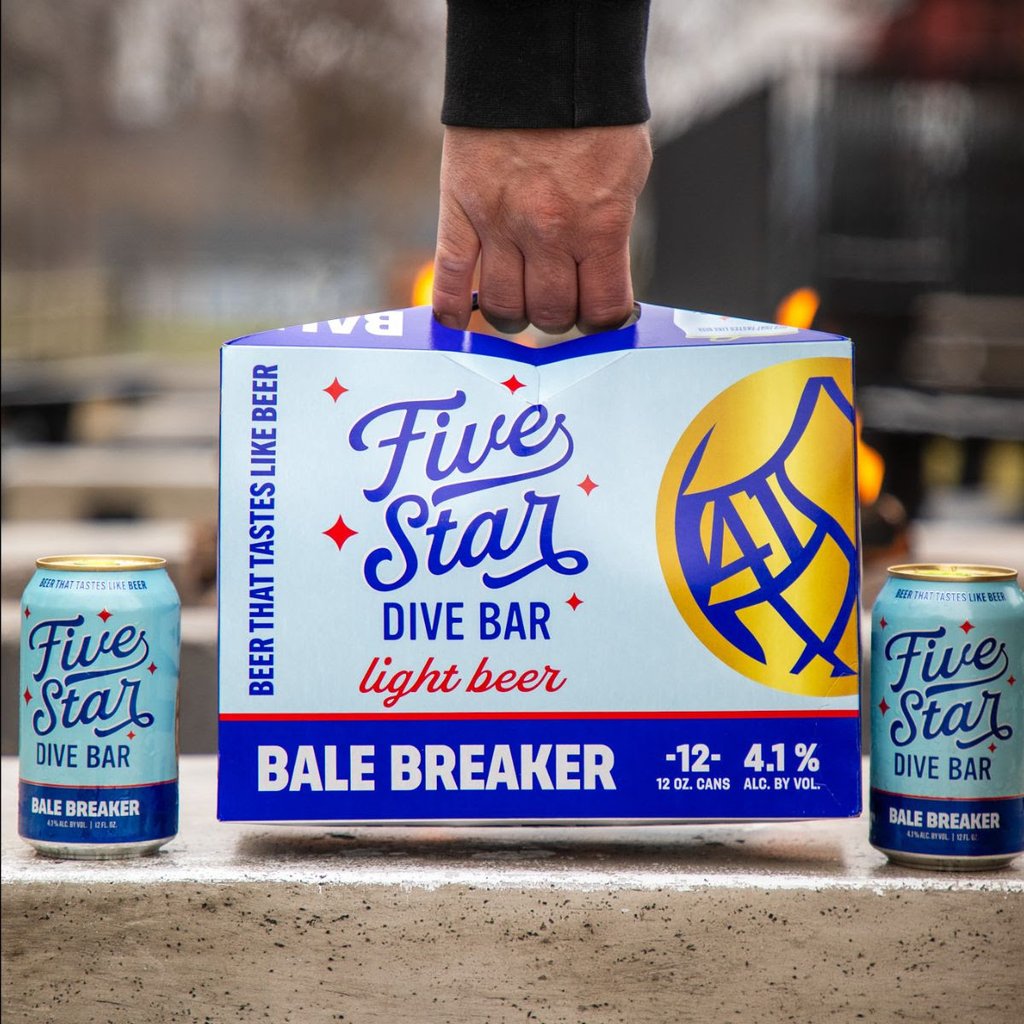 Bale Breaker Five Star Dive Bar Light Beer Going Year Round