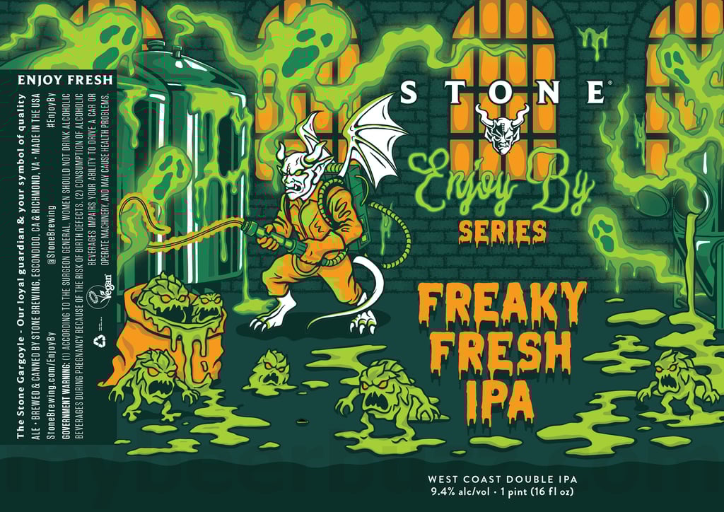 2026 Stone Freakyt Fresh IPA 16-oz Cans