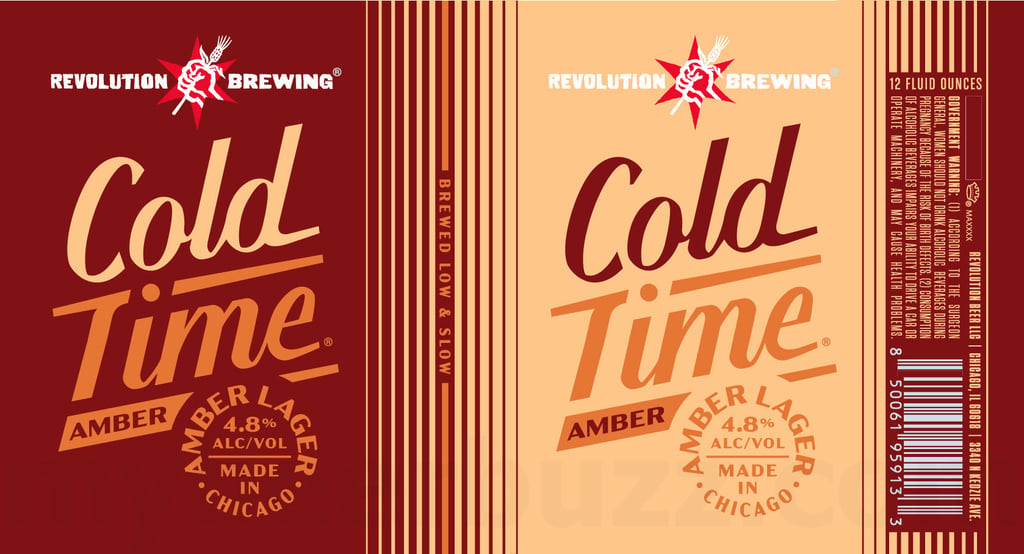 Revolution Brewing Expands Cold Time Lineup With New Amber, Dry and Extra Lager Variants