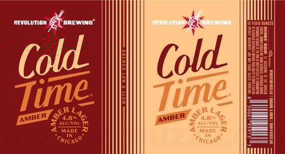 2026 Revolution Brewing Cold Time Amber 12-oz Cans