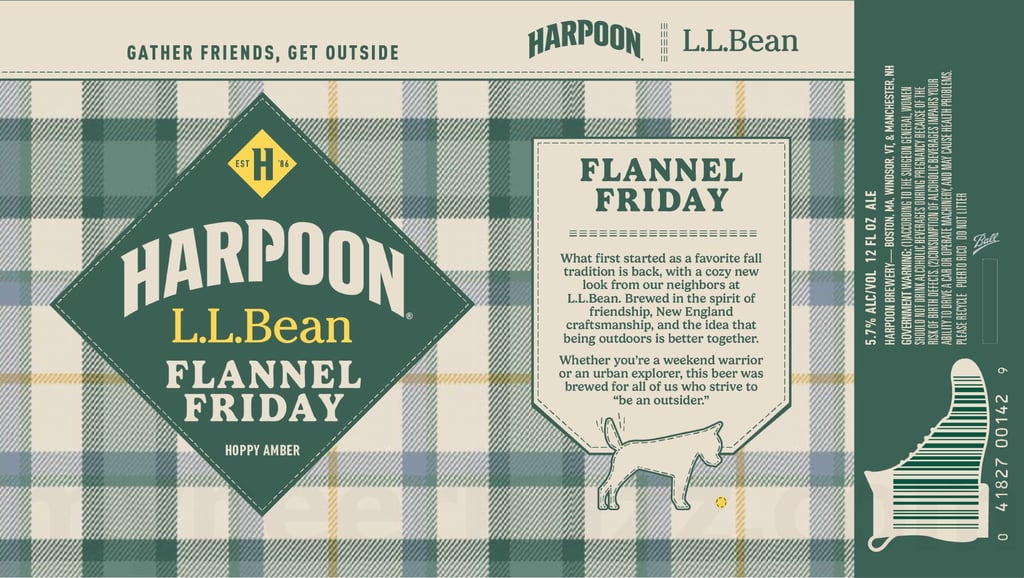 Harpoon Brewery Revives Flannel Friday for Fall 2026 With New L.L. Bean Collaboration
