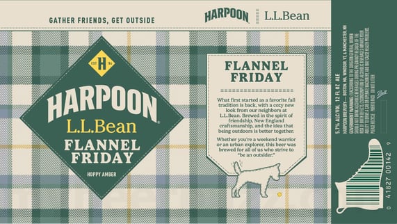 2026 Harpoon Flannel Friday 12-oz Cans