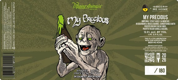 2026 Tripping Animals My Precious 16.9-oz Bottles