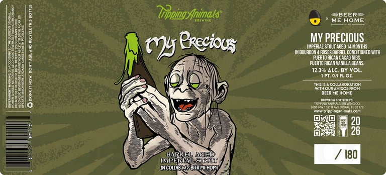 2026 Tripping Animals My Precious 16.9-oz Bottles