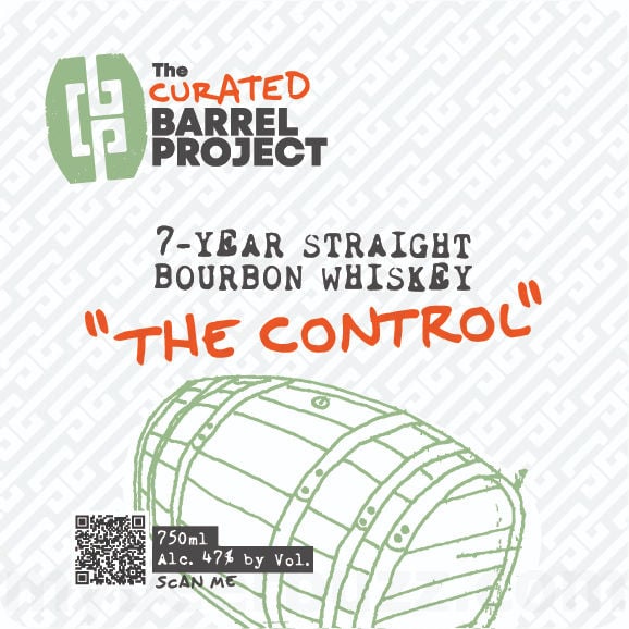 Confluence Spirits The Curated Barrel Project The Control 7-Year Straight Bourbon Whiskey 750ml Bottles