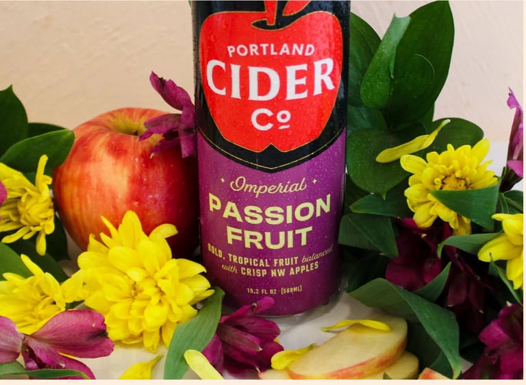 2026 Portland Cider Imperial Passion Fruit 19.2-oz Cans