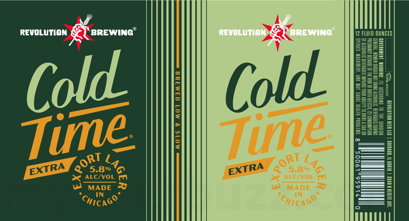 2026 Revolution Brewing Cold TIme Extra 12-oz Cans