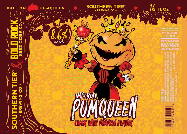 2026 Southern Tier Pumqueen Cider 16-oz Cans