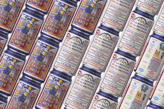 2026 Of the Brewers. By the Brewers. For the Brewers. Cans