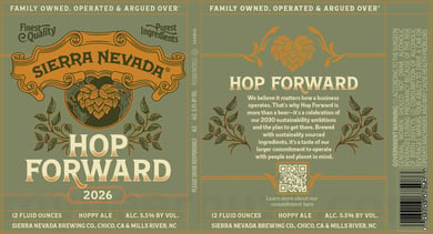 Sierra Nevada Hop Forward Hoppy Ale Returning For 2026