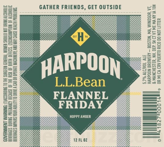 2026 Harpoon FLannel Friday 12-oz Bottles