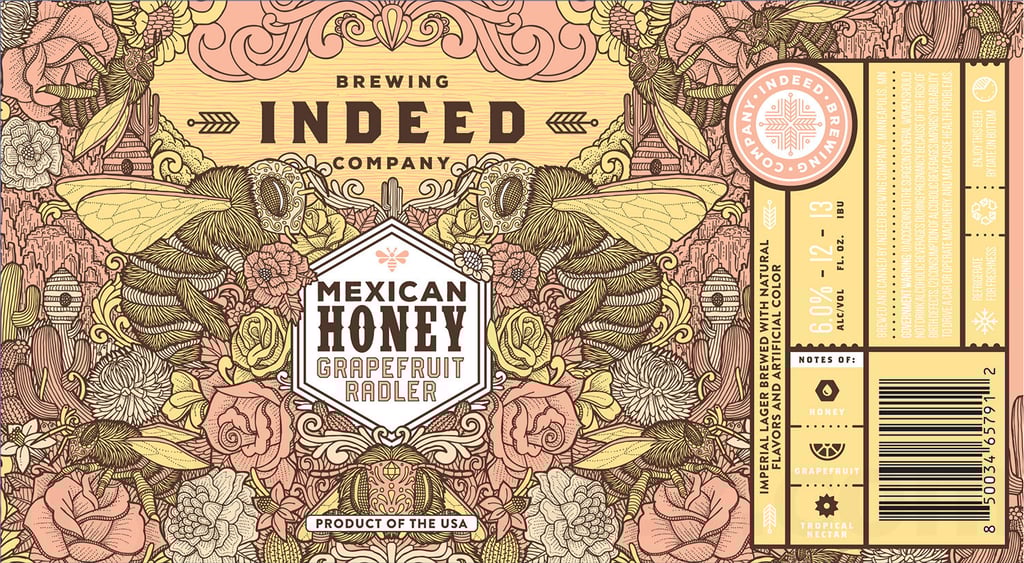 Indeed Brewing Unveils Mexican Honey Grapefruit Radler for 2026
