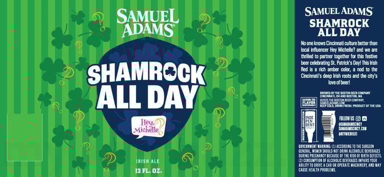 2026 Samuel Adams Shamrock All Day 12-oz Cans