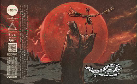 2026 Burial Beer Contours Of An Unknown Specter 16-oz Cans