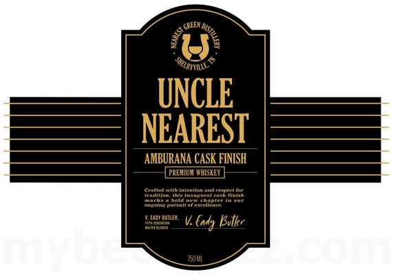 2026 Nearest Green Distillery Uncle Nearest Amburana Cask Finish Premium Whiskey 750ml Bottles
