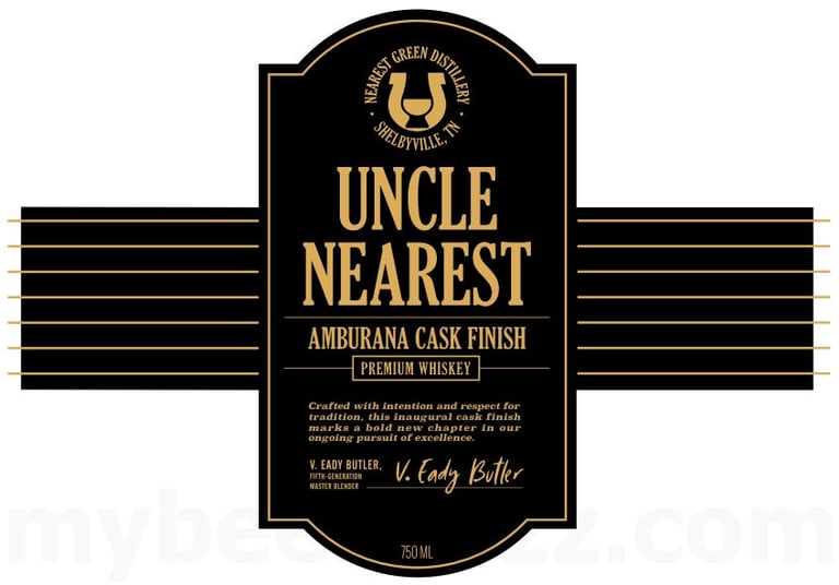 2026 Nearest Green Distillery Uncle Nearest Amburana Cask Finish Premium Whiskey 750ml Bottles